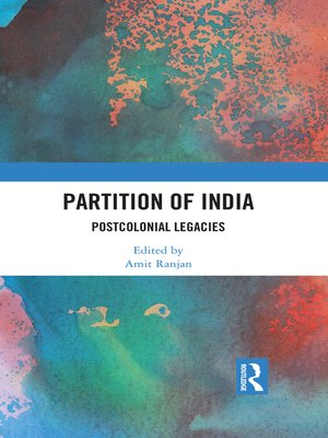 cover image of Partition of India
